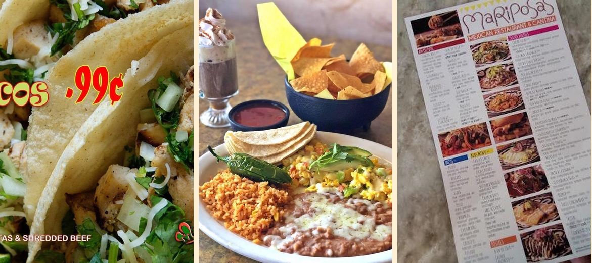 Mariposa Grill & Cantina Menu